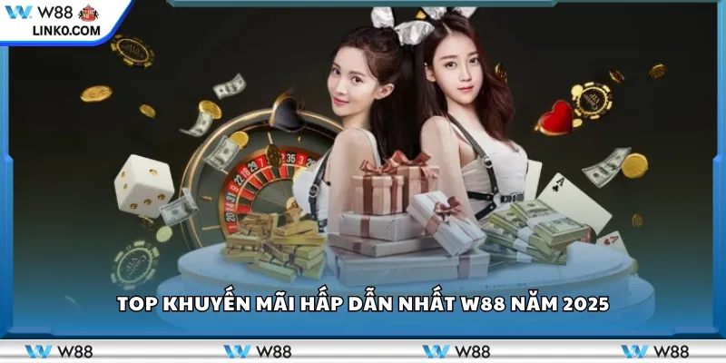 Top khuyến mãi hấp dẫn nhất W88 2025